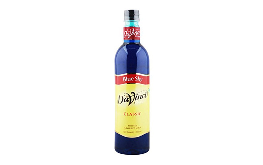 Davinci Classic Blue Sky Flavoured Syrup   Bottle  750 millilitre